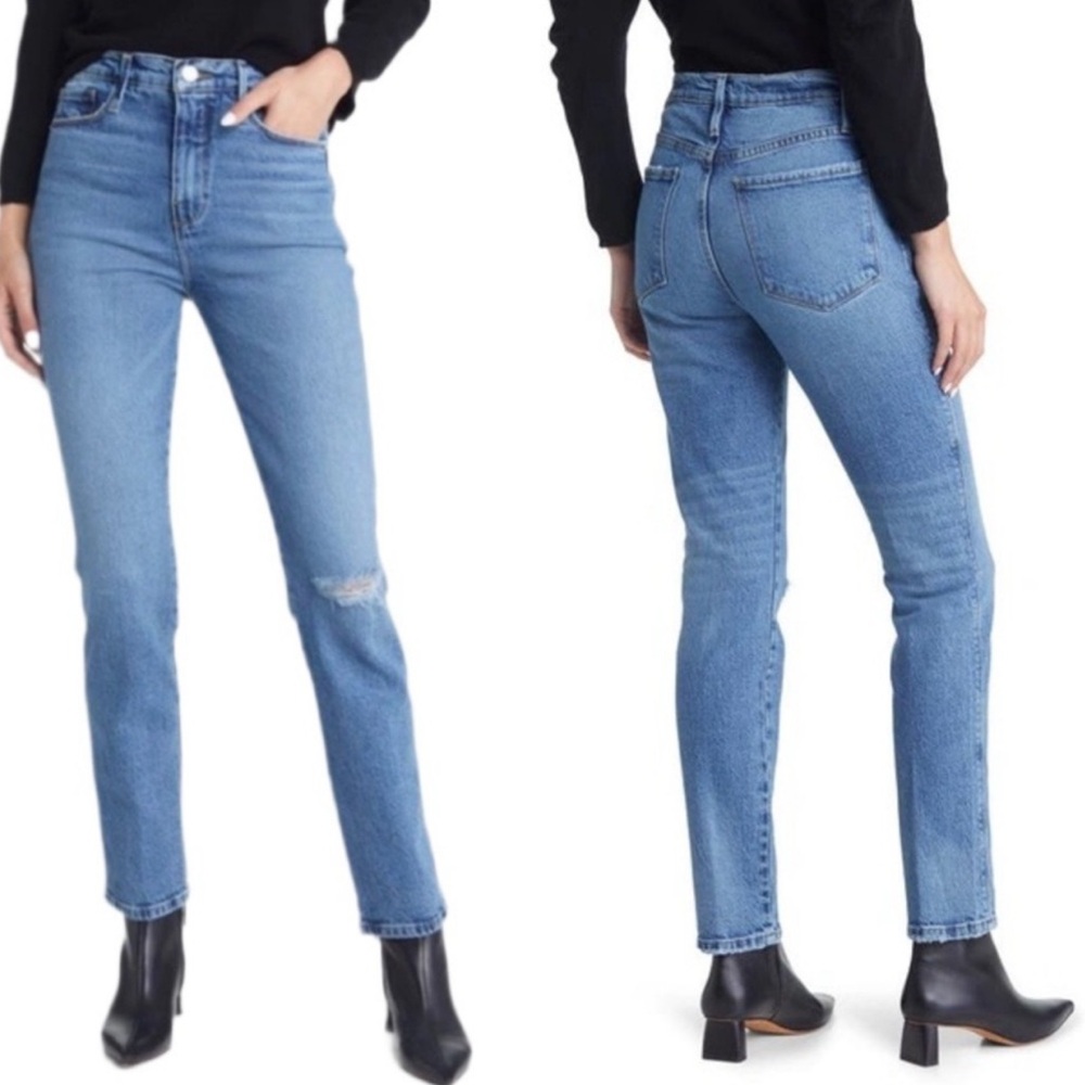 FRAME Le Sylvie Slender Straight Jeans size 30